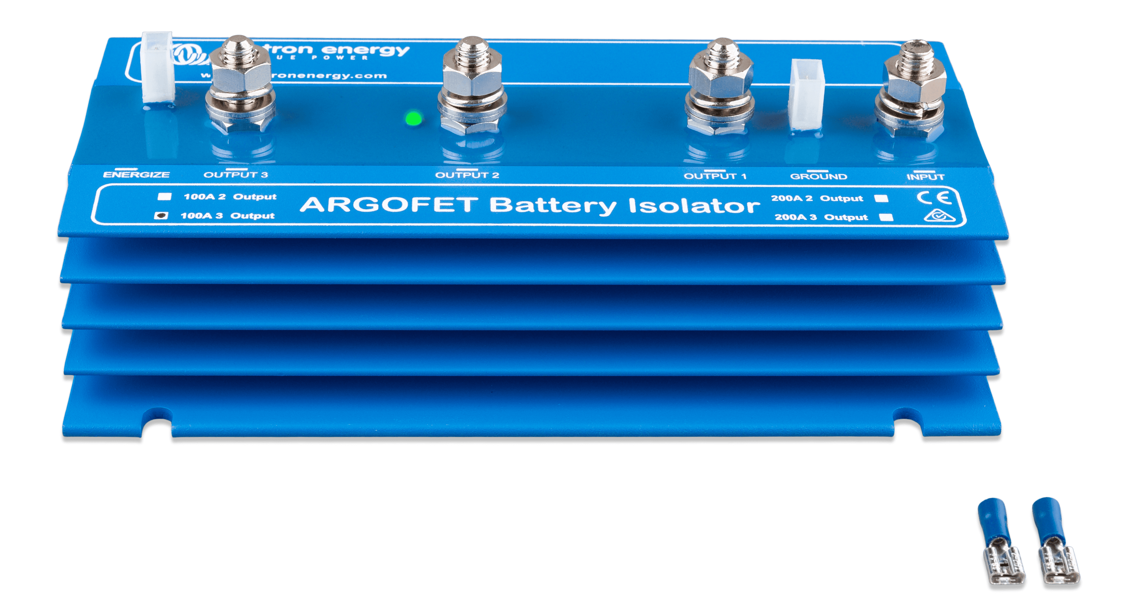 Argofet 100-3 Three batteries 100A (front)  thumbnail