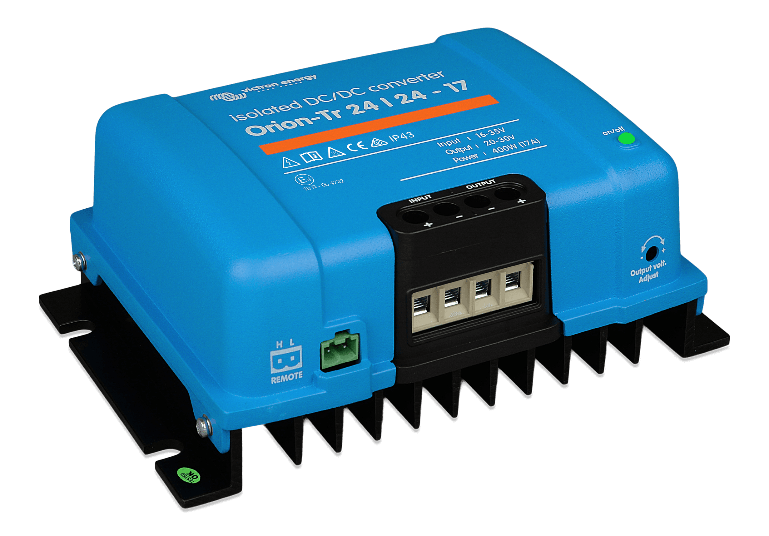 Orion-Tr 24/24-17A (400W) Isolated DC-DC converter (right)  thumbnail