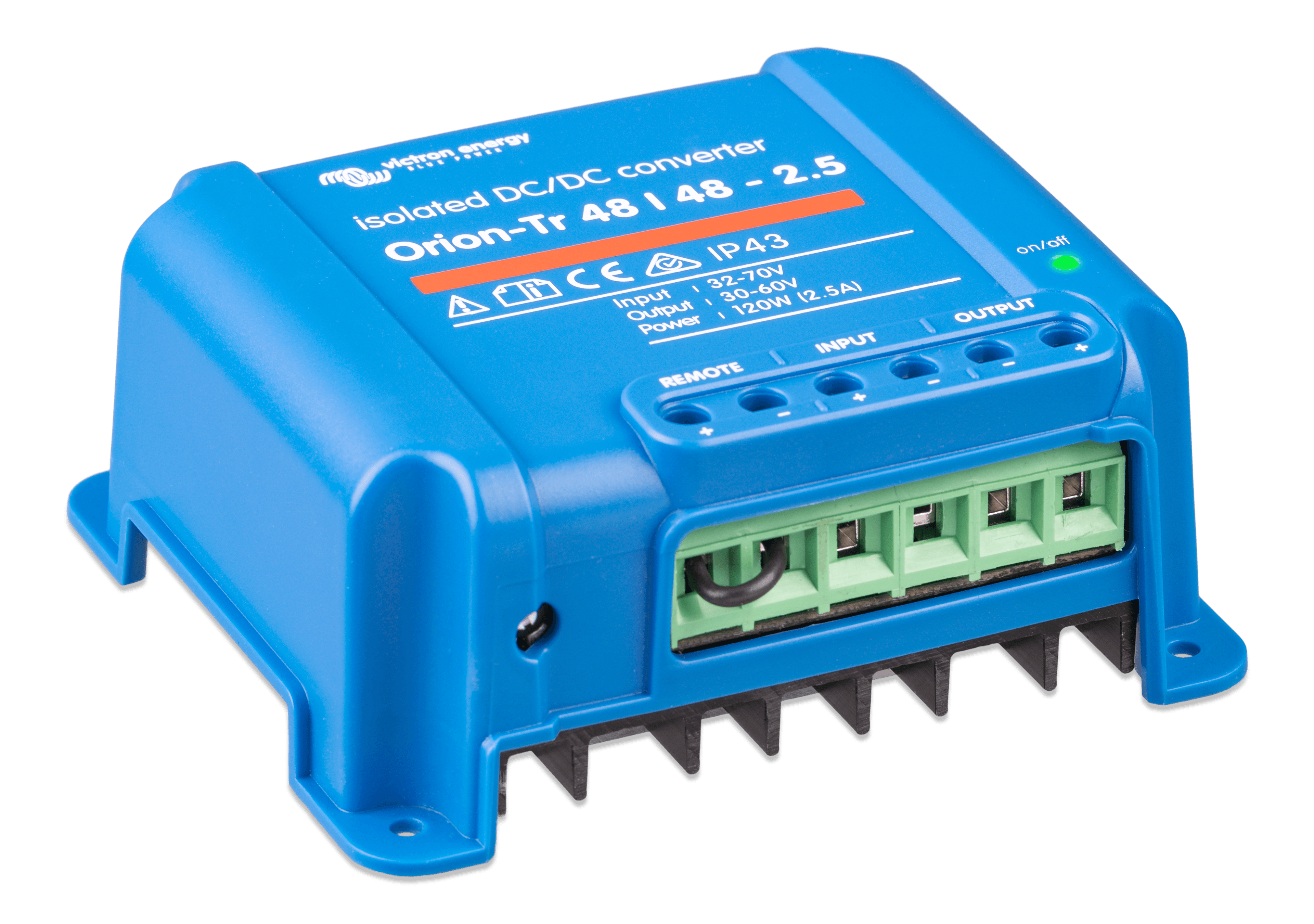 Orion-Tr 48/48-2,5A (120W) Isolated DC-DC converter (right)  thumbnail