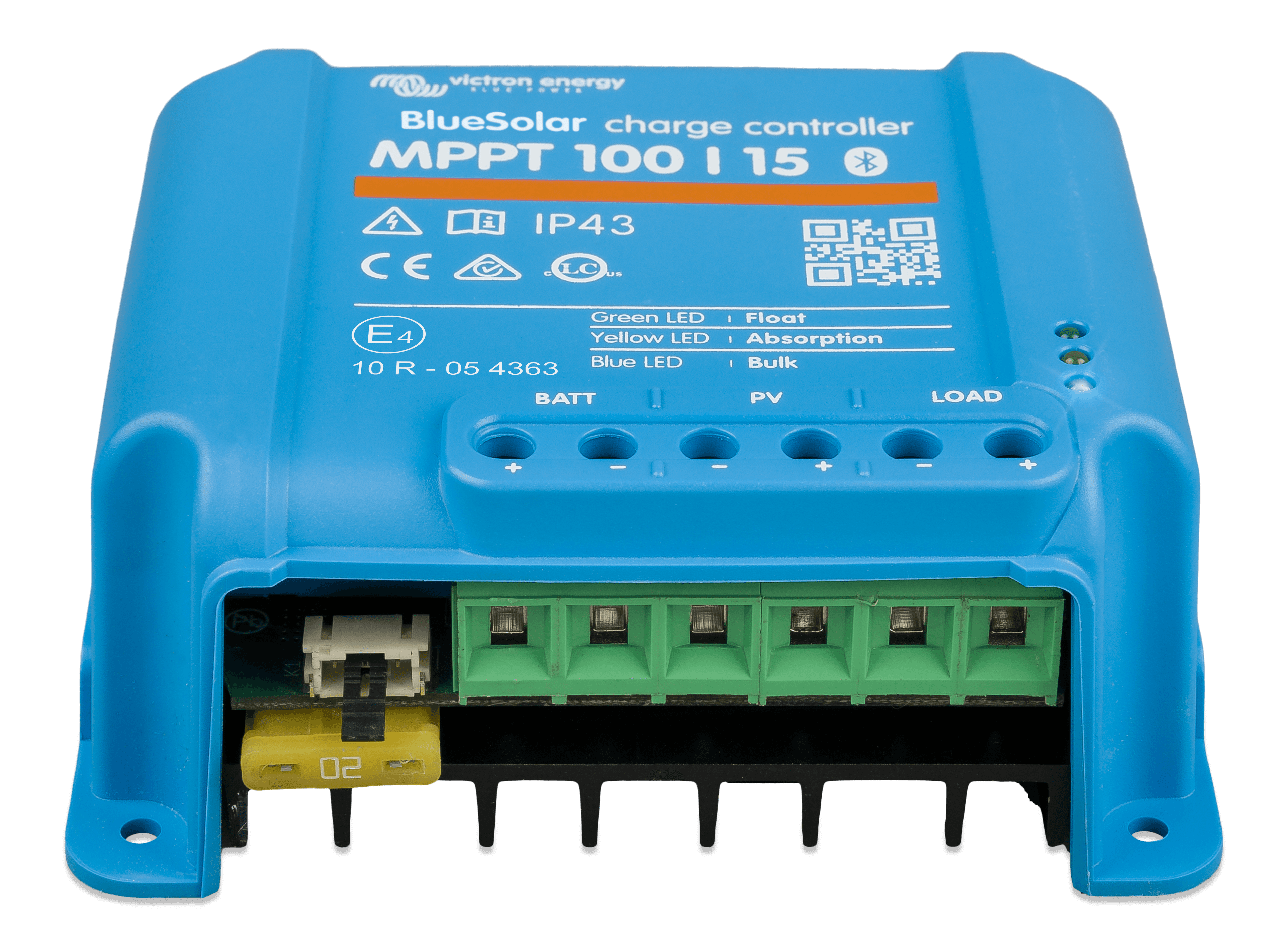 BlueSolar MPPT charge controller 100/15 (front-angle) thumbnail